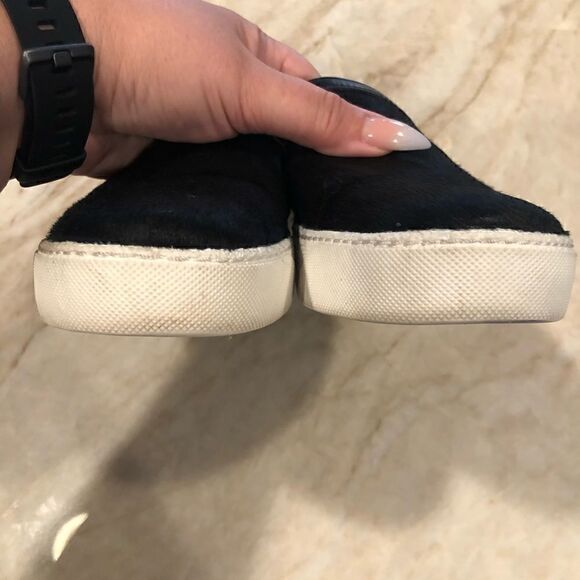 Sam Edelman Becker Black Calf Hair Slip-ons - Picture 7 of 8